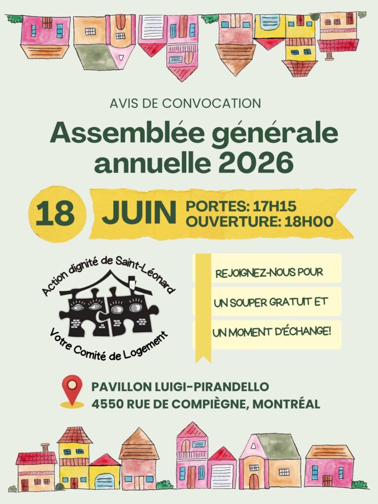 Assemblée générale annuelle 2025-2026